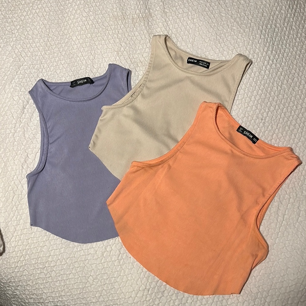 SHEIN crop tops
